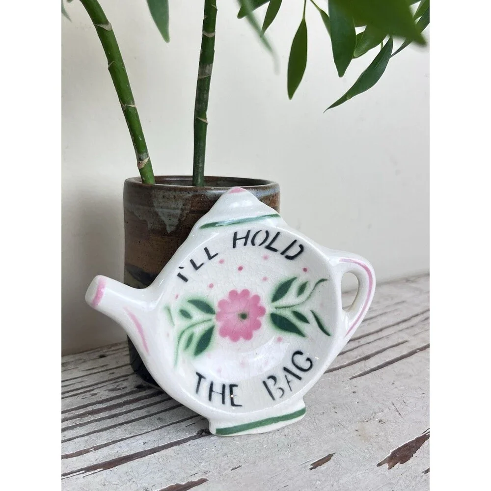 Vintage Tea Bag Holder  